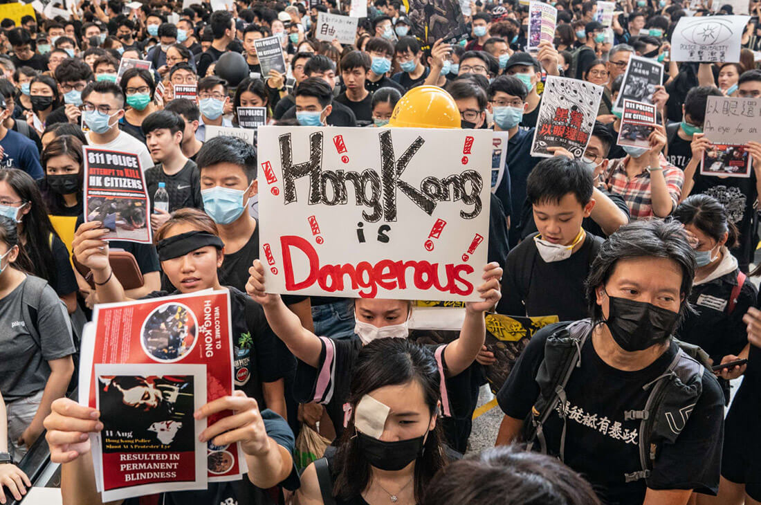 Protests of Hong Kong and influence on the Stock Market