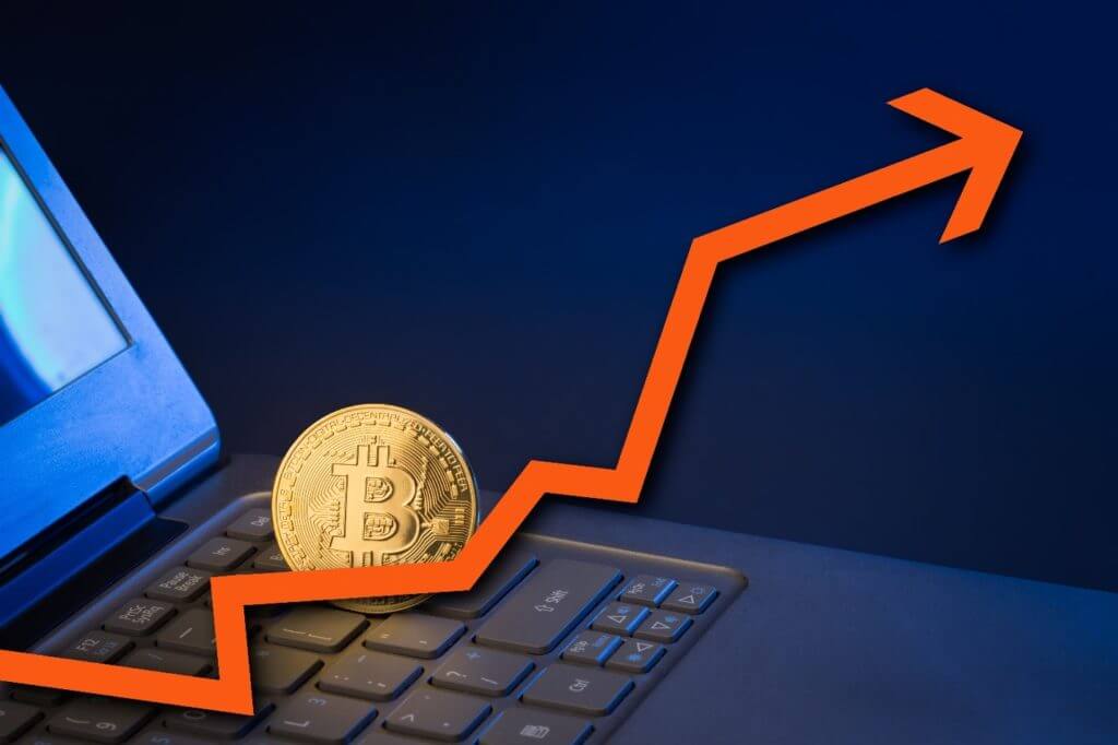 Bitcoin price increase