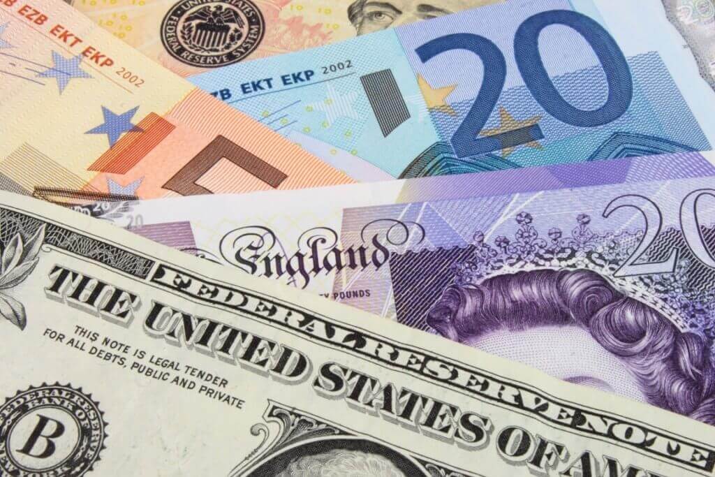 U.S. dollar declined Tuesday while Euro and Sterling rallied