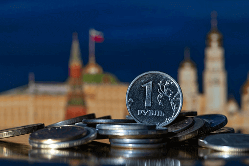 Russian rouble stocks increase