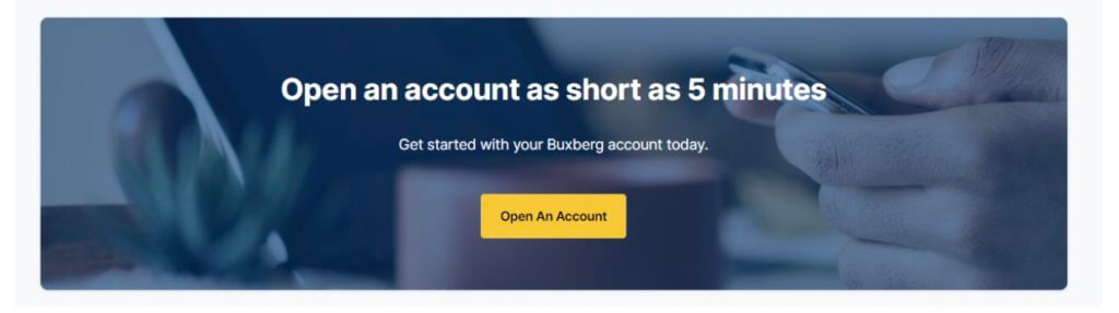 Review of Account types on Buxberg.com