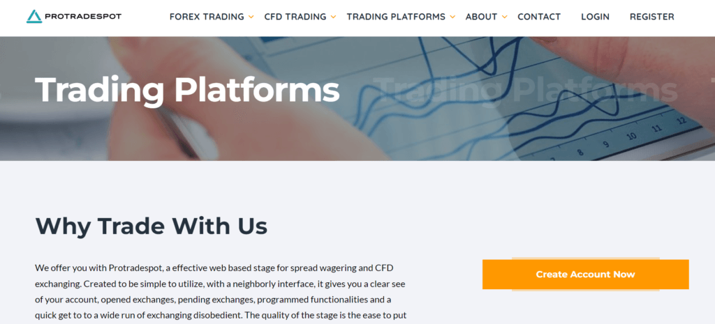 Trading Platform Protradespot