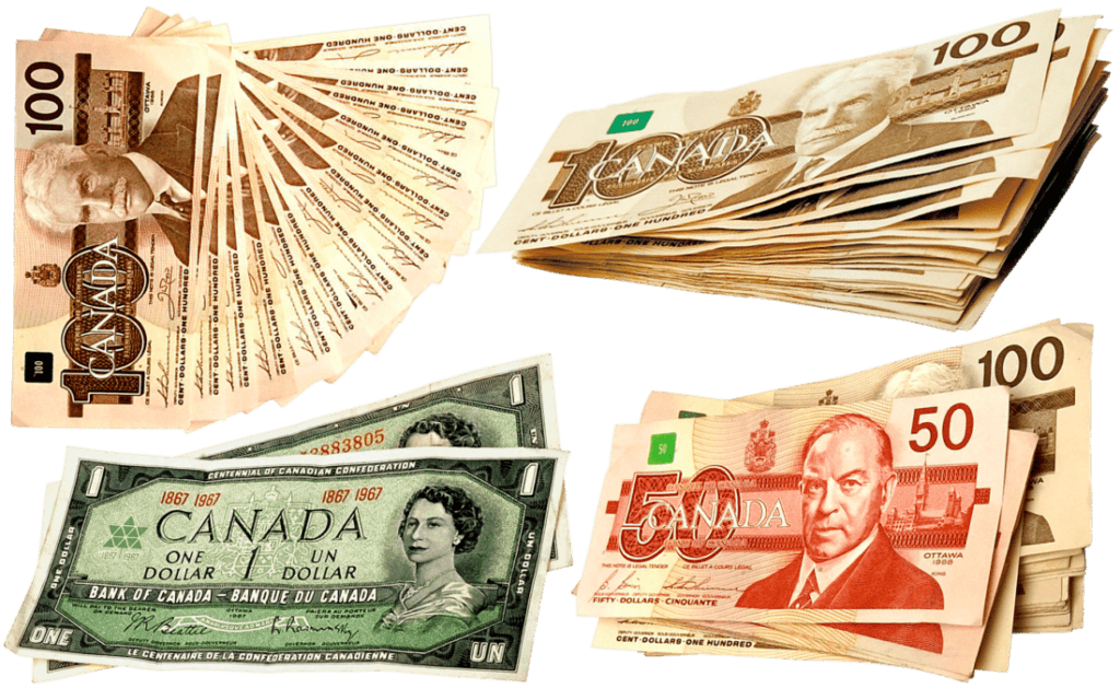 US to Canadian dollar rate remains low while investors await data